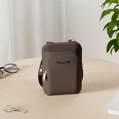Image of Baggallini Womens Securtex Anti-theft Activity Crossbody Bag Securtex Anti-Theft Activity Crossbody Bag