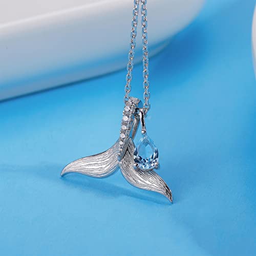 Collier queue de sirène en argent, le cadeau parfait chargé de magie - 6