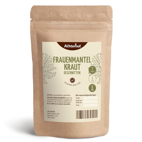 Frauenmantelkraut 500g | getrocknet und geschnitten | 100% naturreine Frauenmantelblätter | Ideal als Teeaufguss | vom Achterhof