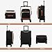 LOVEVOOK Carry On Luggage 22x14x9 Airline Approved,20 Inch Carry-on Suitcase for Women,Softside Suitcases with Wheels,Rolling Checked Luggage with TSA Lock,Lightweight Travel