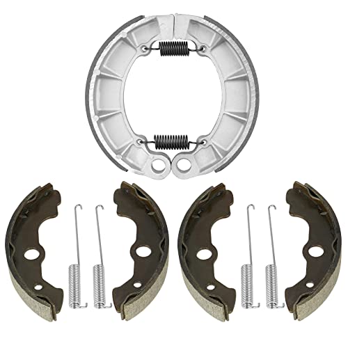 Youxmoto Front Rear Brake Shoes Fit for Honda Fourtrax Foreman Rubicon 500 (TRX500)2001 2002 2003 2004, Drum Brake Shoes / TRX500 FGA (2004 Only)