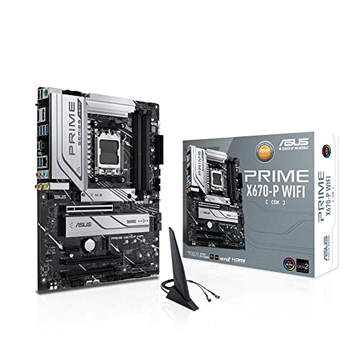 ASUS AMD Ryzen 7000 シリーズ X670 AM5 対応 マザーボード PRIME X670E-PRO WIFI-CSM/国内正規代理店品