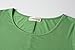 LARACE Women Short Sleeves Flare Tunic Tops for Leggings Flowy Shirt (1X, Green)