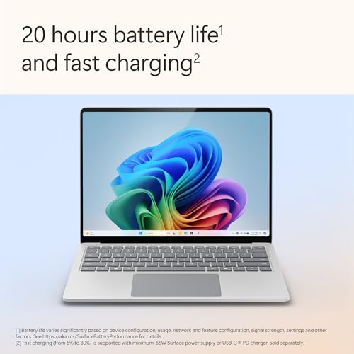 Microsoft New Surface Laptop (7th Edition) - Windows 11 Home Copilot + PC - 13.8” LCD PixelSense Touchscreen - Qualcomm Snapdragon X Plus (10 Core)... - Image 2