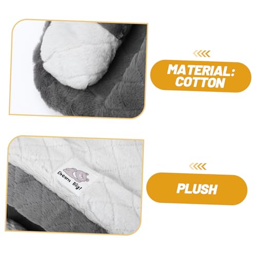 BESPORTBLE Saco De Dormir Para Animais De Estimação Cama De Ninho De Gato De Pelúcia Gatinho Dormind