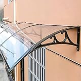 2. panel UV : puerta delantera de marquesina, Gracias a los paneles transparentes, se deja pasar la luz del día pero se bloquea la radiación UV. Resistente a la intemperie, a los rayos UV y a temperaturas de -40 ℃ a 120 ℃.