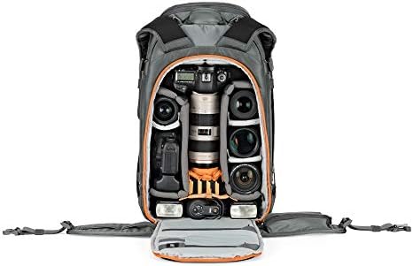 Lowepro Whistler BP 450 AW II 4 Season Outdoor Backpack for Pro DSLR and Mirrorless Cameras, Laptop and Outdoor Gear LP37227-PWW, Grey