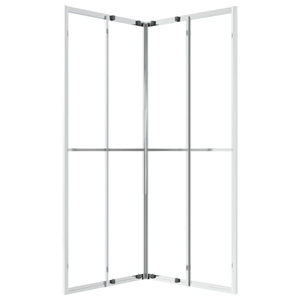 Kabina prysznicowa 180 cm szkło przezroczyste profil aluminiowy | Łatwy montaż, materiały montażowe w zestawie, eleganckie wzornictwo