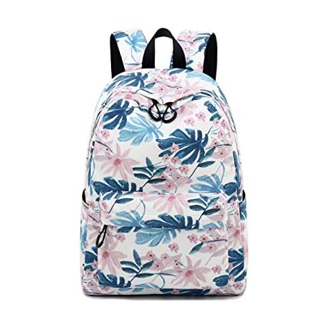Acmebon Mochila Impermeable Flor Rosa Cover