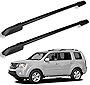 Scitoo Roof Rack Cross Bars Side Rails Baggage Carrier for Honda Pilot 2009-2015 Black 2 Pcs Roof Top Rack Luggage Carrier