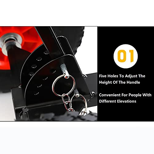 Spazzaneve con Ruote Pala da Neve per Impieghi