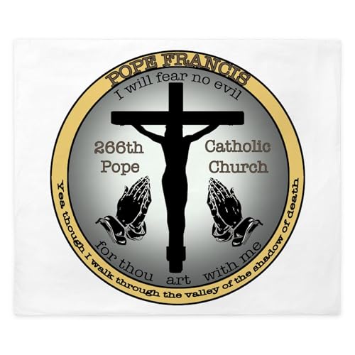 CafePress Pope Francis King Duvet Cover, Printed Comforter Cover, Unique Bedding