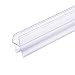 KINGRAN Frameless Shower Door Bottom Seal, Fits 3/8” x 36” Swinging Shower Door