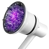 Excelente diseño y protección del cabello: el difusor del soplador utiliza una salida de panal para garantizar la distribución del flujo de aire y el calor, y aumentar el área de salida de aire caliente. Puede guardar el tiempo de secado y evitar daños al cabello debido al calor concentrado. Con el difusor universal premium para el secador de pelo, no tiene que preocuparse por estar demasiado cerca del secador de pelo y quemarse.