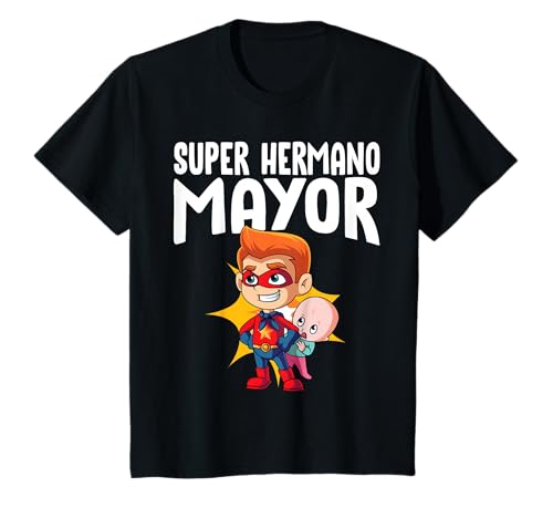 Niños Súper Hermano Mayor Camiseta