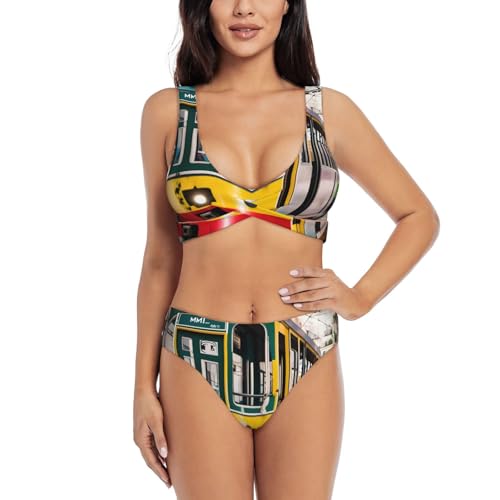 Bikini 2 pièces avec contrôle du ventre Lisbonne gainant et confortable