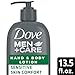 Dove Hand & Body Lotion, Men+Care Value Pack – Sensitive Skin Comfort Formula with Shea Butter & Aloe Vera, Calming Lotion for Dry Skin, 13.5 Fl Oz (Pack of 2)