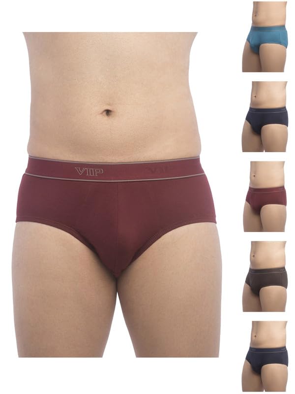 vip Men's Cotton Solid (Pack of 6) (Brief_Assorted-picture-21