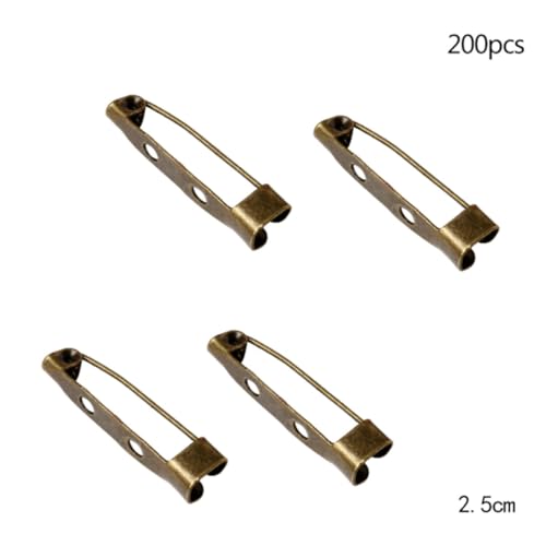 Broche de seguridad premium de 2.5 cm para alta joyería y proyectos de moda 3