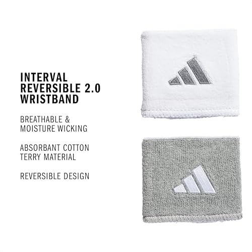 Image of adidas Interval Reversible Wristband