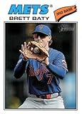 2026 Topps Heritage #19 Brett Baty NM-MT Mets Baseball Trading Card