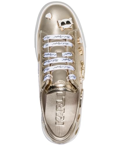 Image of Karl Lagerfeld Women's Cate Pins Lace Up Sneaker