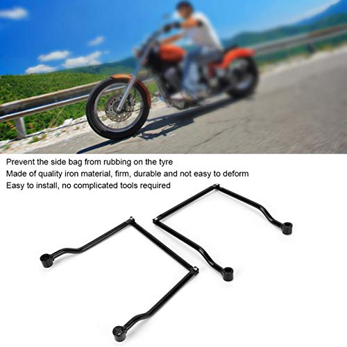 Soportes para Alforjas, Soportes Laterales para Cajas de Equipaje para Motocicleta Universal miniatura 7