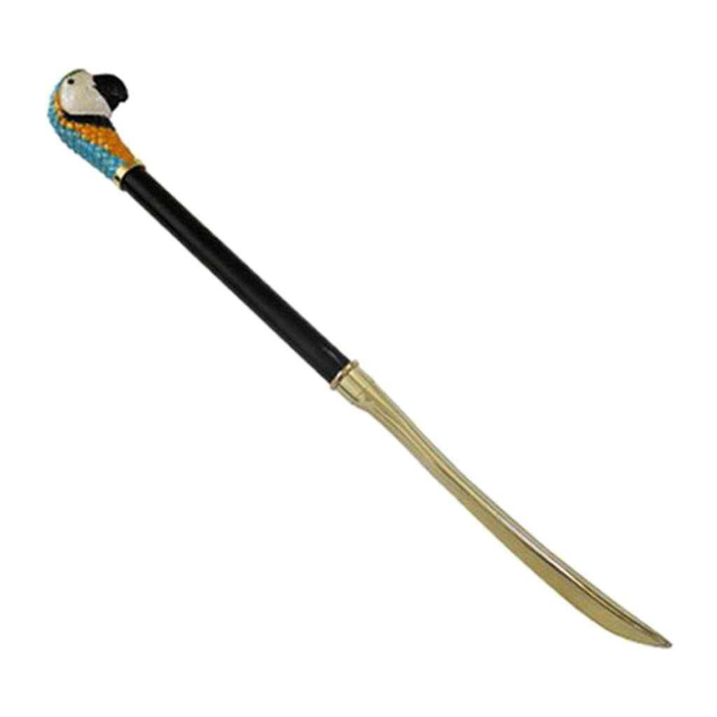 Calzador de metal flexible con mango largo de madera para un deslizamiento suave