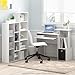 Furinno Luder Bookcase / Book / Storage , 7-Cube, White