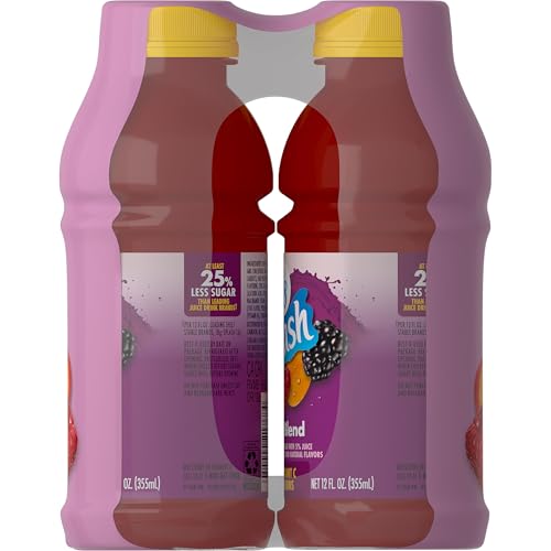 Image of V8 Splash Berry Blend Flavored Beverage, 12 fl oz Bottle (6 Pack)