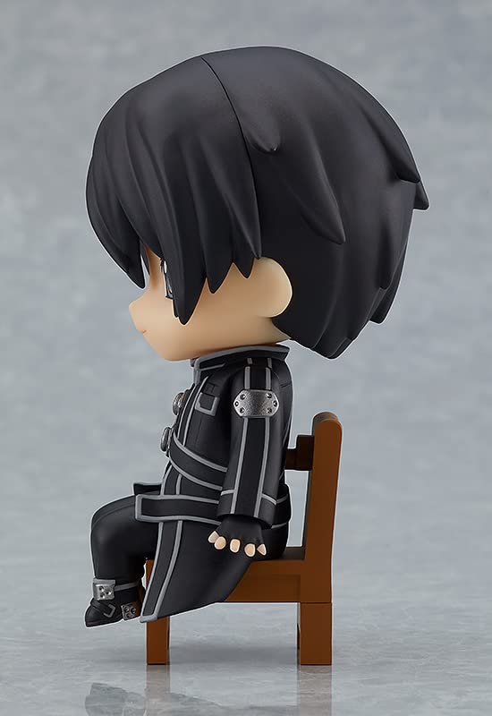 Good Smile Company - Sword Art Online - Kirito Nendoroid Swacchao Action Figure, Black - Image 4