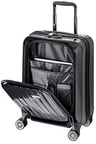 Me and My Maleta con Ruedas con Trolley el Rodillo para Ordenadores Portátiles Policarbonato Negro