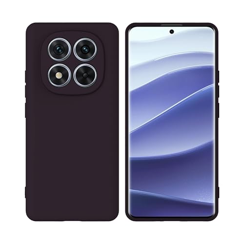 Image of FIRST MART Matte Silicone Back Cover for Redmi Note 15 Pro - Purple