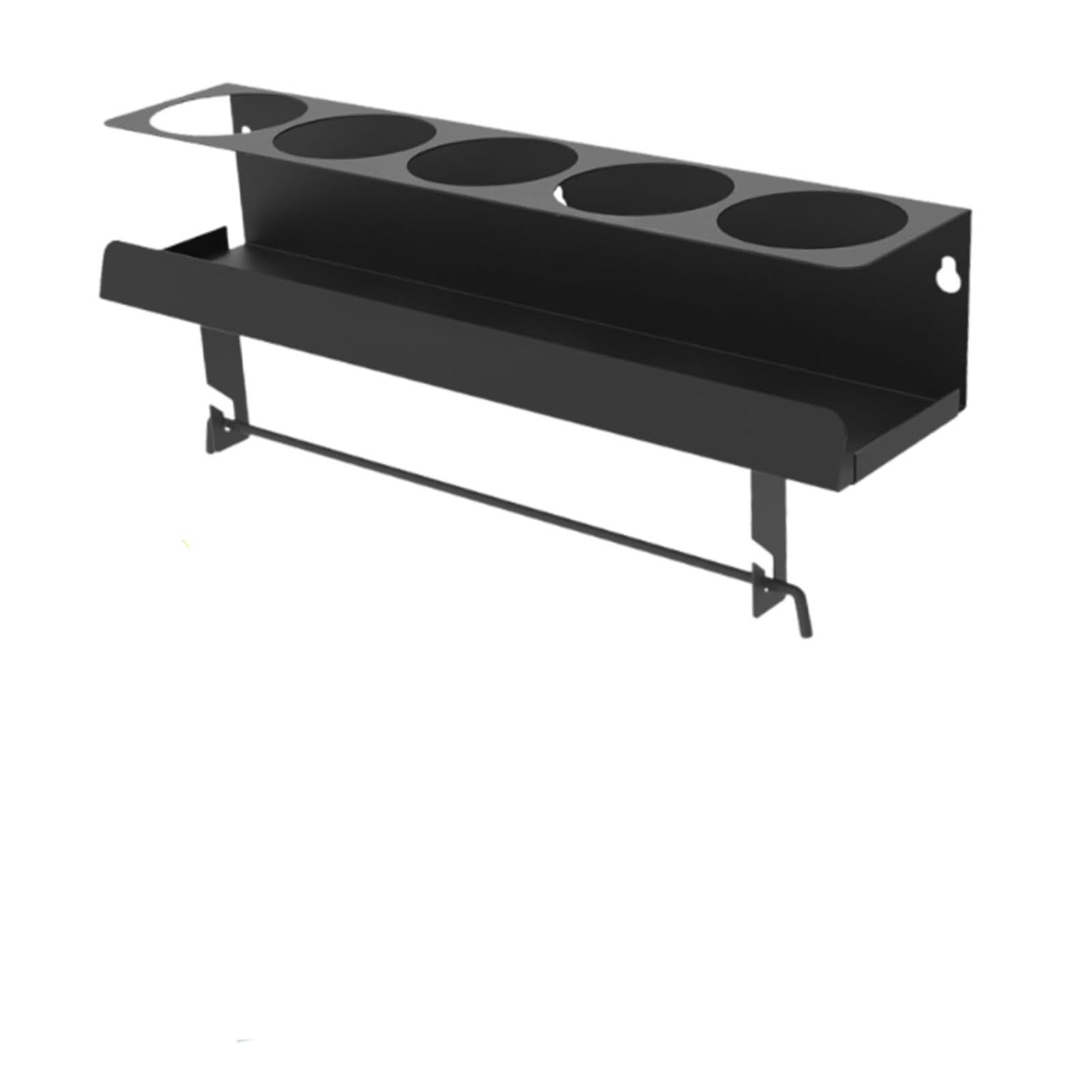YIXANNX Practical Spray Can Holder With Steel Construction Offers Reliable Storage For Bottles In Any Workspace Rack Tool Organizer Paper Towel Holder