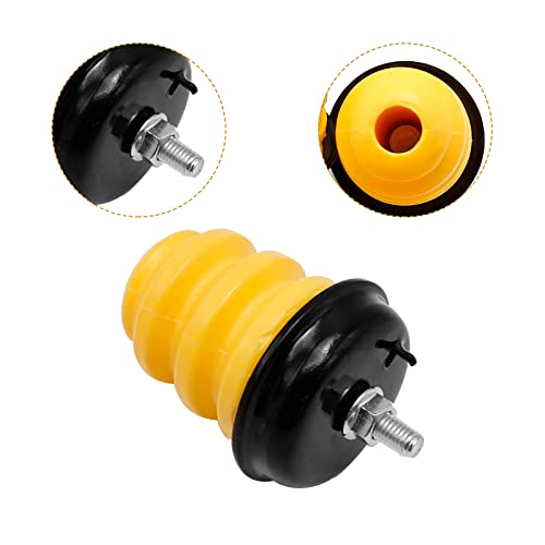 Anxingo 2Pcs 905-208 Control Arm Bumpers + 2Pcs 523-049 Control Rear Axle Bumpers Replacement For 1999-2006 Chevrolet Silverado 1500 Gmc Sierra 1500 - Replaces #15712438,15153958 #TOP4