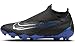Price comparison product image NIKE Men's Academy Football Shoe, Black/Chrome-Hyper Royal, 10.5 UK