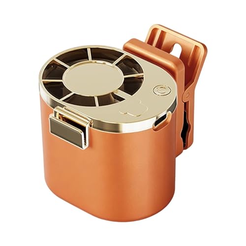 Imagen de SVCEQZE Ventilador Personal con Pinza Giratorio 360 Grados sin Aspas Ventilador Personal con Pinza para Coche Para Viajes Desplazamientos Festivales Música Ciclismo Transporte Público Hombres