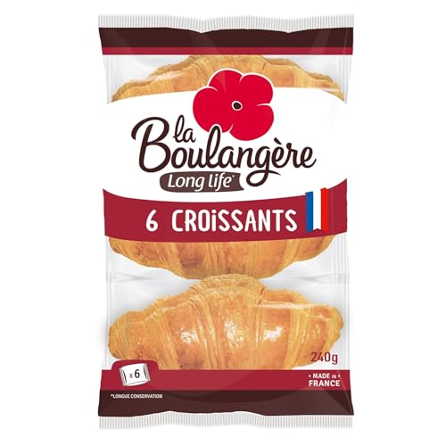 Croissant con Masa Madre 6 Unidades, 240 g *La Boulangere*