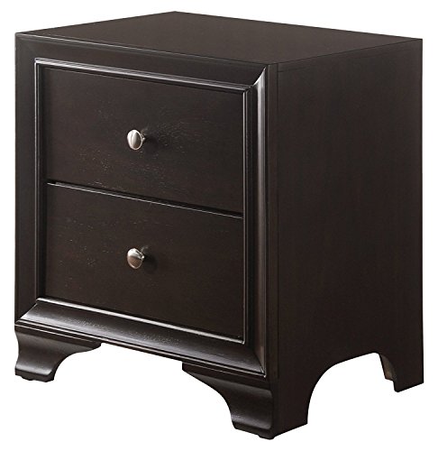Major Q Major Q Contemporary Nightstand With 2 Drawers And Usb Dock For Living Room Bedroom Espresso Finish 22 X 17 X 24 From Amazon Daily Mail