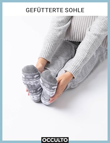 Occulto Damen Norweger Socken 6er Pack (Modell: Frida) Mix 39-42