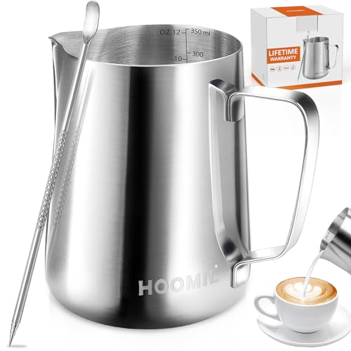HOOMIL Milk Frothing Pitcher,...