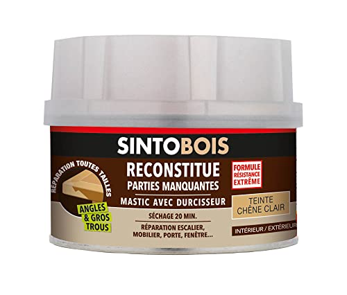 Masilla para reparar madera de roble 500 ml - Sintobois
