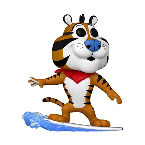 Funko 71770 Pop! Ad Icons: Kellogg's Frosted Flakes - Tony the Tiger Surfing (2023 Summer Convention Exclusive) #191 - Image 2