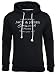 Produktbild JACK & JONES Herren JORWern Sweat Hood Kapuzenpullover, Black, S