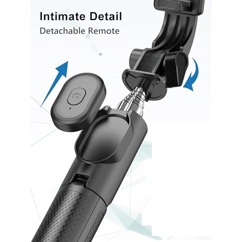 Image of 3-in-1 Bluetooth Selfie Stick Tripod with Rechargeable LED Light & Wireless Remote, Extendable Phone Stand with Dual Brightness for Makeup, Photoshoots & Vlogging,for iPhone & Android