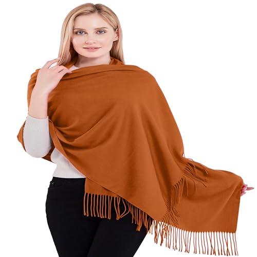 CJ Apparel Thick Solid Colour Cotton Blend Shawl Seconds Scarf Wrap Stole Throw Head Wrap Pashmina New2
