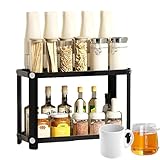 Gewürzständer, zwei/dreistufige Gewürzständer, keine Arten, Gewürzständer, freistehende Hautpflegemittel für Küchenschränke, Badezimmer Lagerung und Hautpflege