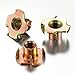 Wensilon 100pcs 1/4-20 T-nut Yellow Four-jaw - for Home, Hotel Outdoor Threaded Insertion