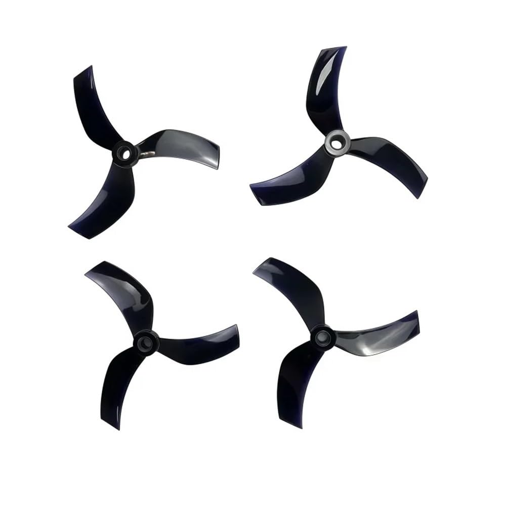 Hélice 3 pales 90mm 3.5 pouces D90-3 Black pour drone FPV - 2
