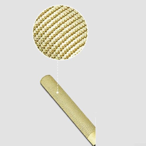 Lima de escofina de madera para tallado y carpintería, lima de mano de acero de alto carbono de 6 u 8 pulgadas con mango de plástico ergonómico, adecuada para (8 pulgadas)